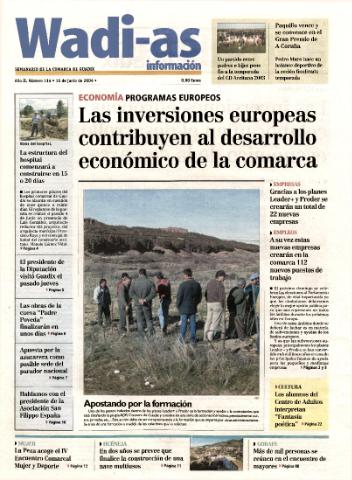'Wadi-as información : periódico semanal de la comarca de Guadix.' - Año II Número 114 - 2004 junio 11