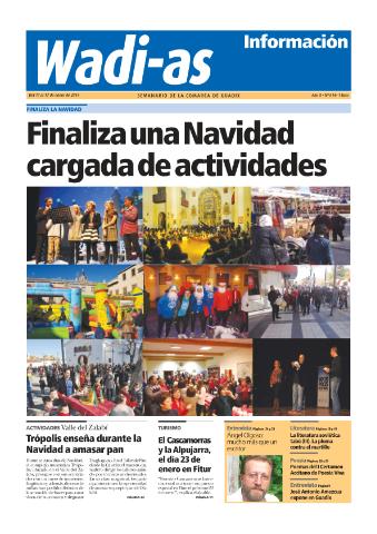 'Wadi-as información : periódico semanal de la comarca de Guadix.' - Año XI Número 614 - 2014 enero 11