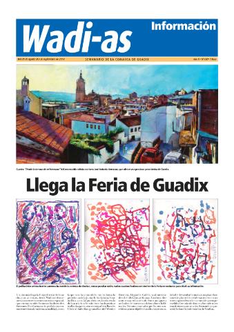 'Wadi-as información : periódico semanal de la comarca de Guadix.' - Año XII Número 647 - 2014 agosto 30