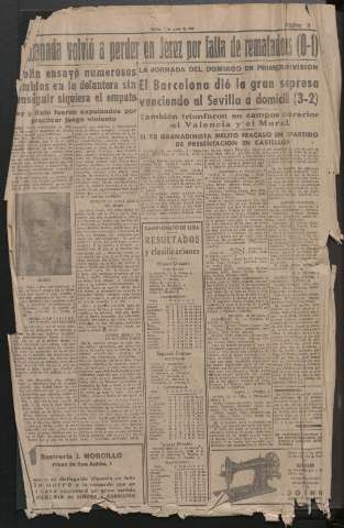'Patria : diario de Falange Española Tradicionalista y de las J.O.N.S.' - Año XI Número 2824 - 1946 enero 1 pag. 4