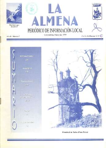 'La Almena : periódico de información local' - Año II Número 7 - 1999 febrero