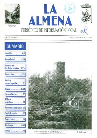 'La Almena : periódico de información local' - Año II Número 17 - 1999 diciembre