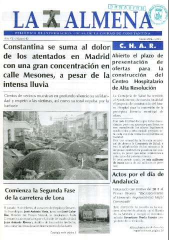 'La Almena : periódico de información local' - Año V Número 42 - 2002 enero