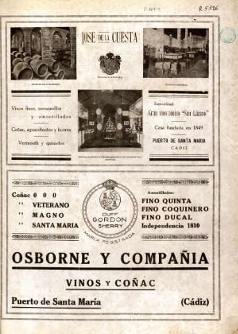 'El cicerone de Andalucía : publicación dedicada al Fomento de los intereses Regionales y órgano de difusión del Turismo Nacional' - Año 29 Número sn - 1930 febrero 1