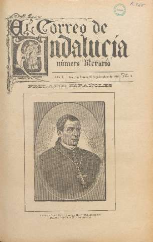 'El Correo de Andalucía : Número Literario' - Año I Número 8 - 1899 septiembre 25