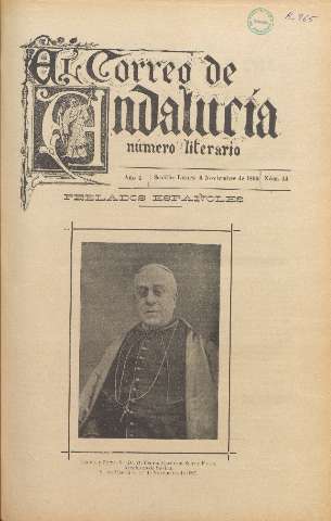 'El Correo de Andalucía : Número Literario' - Año I Número 14 - 1899 noviembre 6