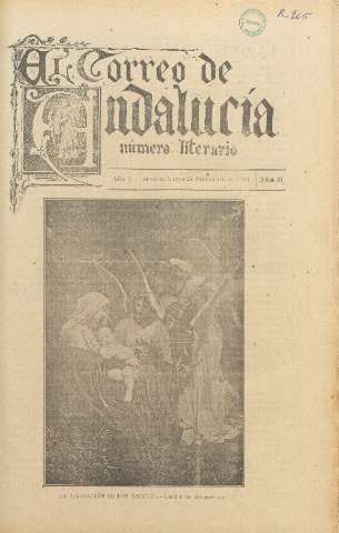 'El Correo de Andalucía : Número Literario' - Año I Número 21 - 1899 diciembre 25