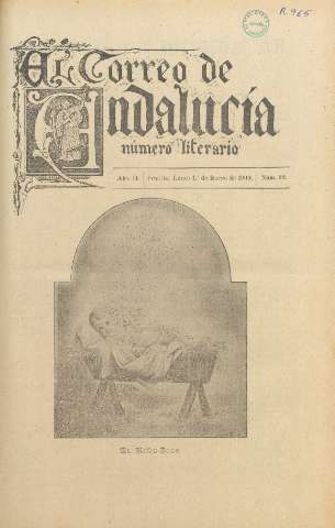 'El Correo de Andalucía : Número Literario' - Año II Número 22 - 1900 enero 1