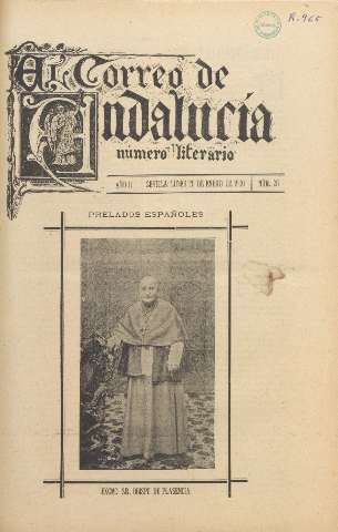 'El Correo de Andalucía : Número Literario' - Año II Número 26 - 1900 enero 29
