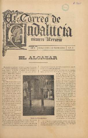 'El Correo de Andalucía : Número Literario' - Año II Número 29 - 1900 febrero 19