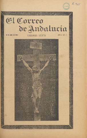 'El Correo de Andalucía : Número Literario' - Año II Número 36 - 1900 abril 9