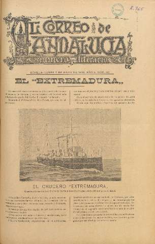 'El Correo de Andalucía : Número Literario' - Año II Número 40 - 1900 mayo 7