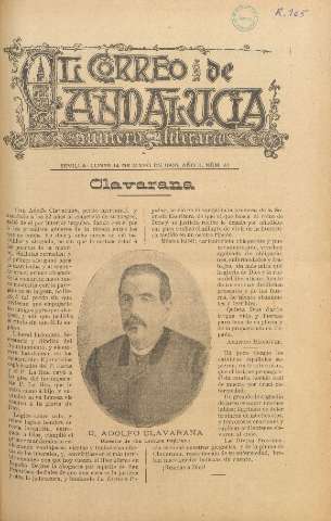 'El Correo de Andalucía : Número Literario' - Año II Número 41 - 1900 mayo 14