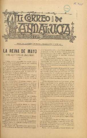 'El Correo de Andalucía : Número Literario' - Año II Número 43 - 1900 mayo 28