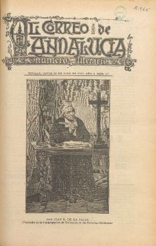 'El Correo de Andalucía : Número Literario' - Año II Número 47 - 1900 junio 25