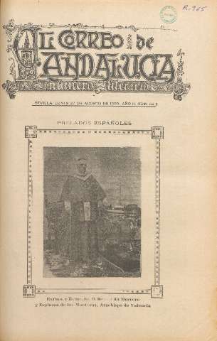'El Correo de Andalucía : Número Literario' - Año II Número 56 - 1900 agosto 27