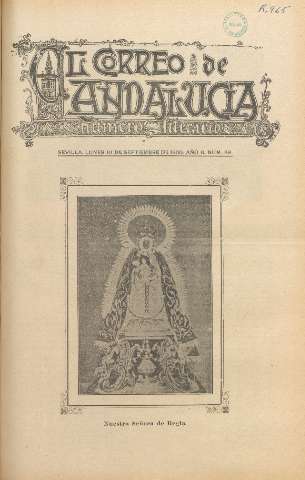 'El Correo de Andalucía : Número Literario' - Año II Número 58 - 1900 septiembre 10