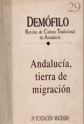 'Demófilo : revista de cultura tradicional de Andalucía' -  Número 29 - 1999
