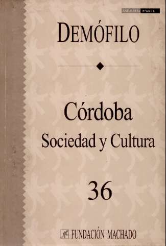 'Demófilo : revista de cultura tradicional de Andalucía' -  Número 36 - 2000