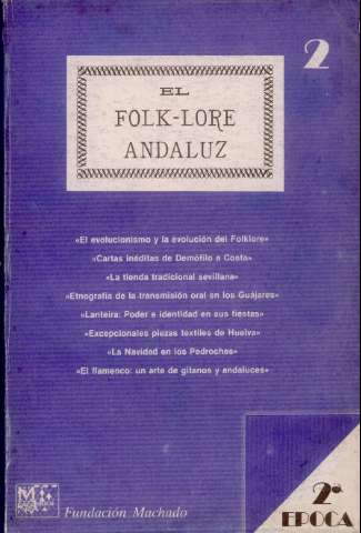 'El Folk-lore andaluz : 2ª época' - Época 2 Número 2 - 1988