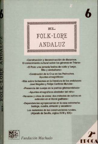 'El Folk-lore andaluz : 2ª época' - Época 2 Número 6 - 1991
