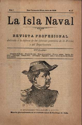 'La Isla Naval : revista profesional dedicada a los intereses de la Marina y del Departamento' - Año I Número 3 - 1898 julio 24