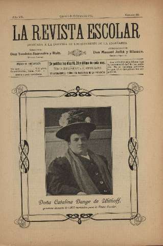 'La Revista escolar decenario dedicado a la defensa de la enseñanza' - Año VII Número 250 - 1911 febrero 6
