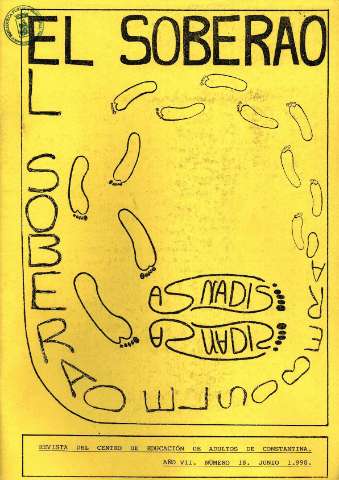 'El soberao  : revista del Centro de Educación de Adultos de Constantina.' - Año VII Número 18 - 1998 junio 1