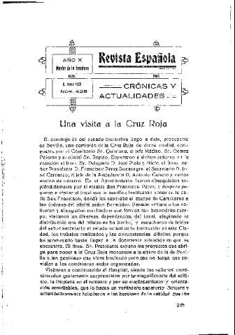 'Revista española' - Año X Número 428 - 1923 enero 15