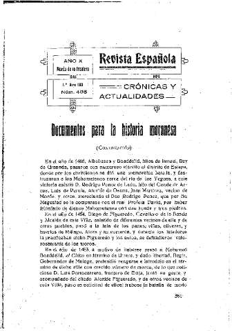 'Revista española' - Año X Número 435 - 1923 mayo 1