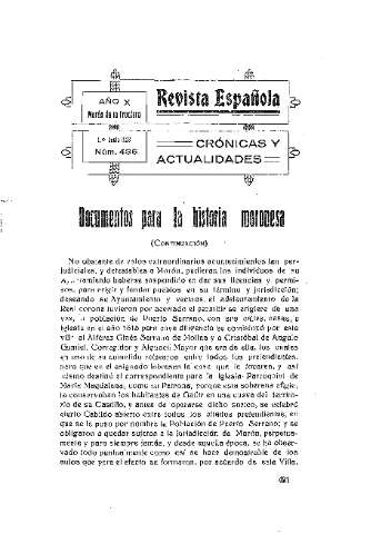 'Revista española' - Año X Número 437 - 1923 junio 1