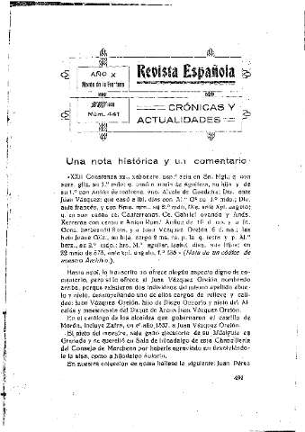 'Revista española' - Año X Número 441 - 1923 agosto 1