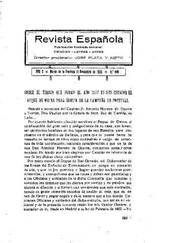 'Revista española' - Año X Número 449 - 1923 noviembre 15